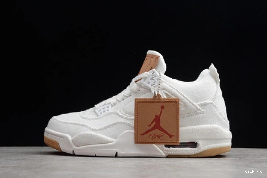 Retro 100 AO2571 Air 4 100 AO2571 (Levi's Levi's Jordan White Tag) 0522